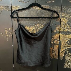 Basically new express silk strappy top